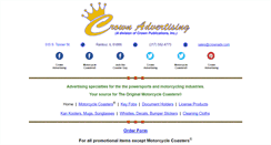 Desktop Screenshot of crownadv.com